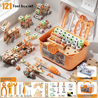 Jeu de construction et de démontage de vis pour enfants - Développement éducatif de la concentration l'analyse, la logique...