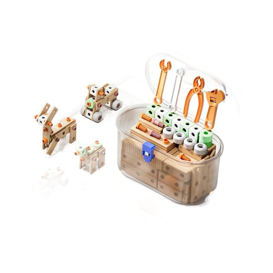Jeu de construction et de démontage de vis pour enfants - Développement éducatif de la concentration l&