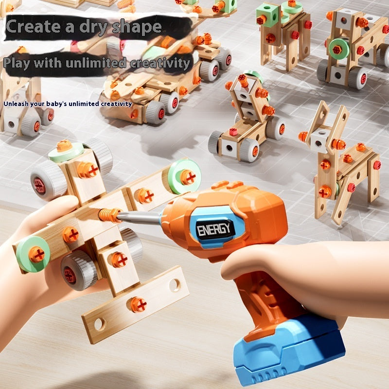 Jeu de construction et de démontage de vis pour enfants - Développement éducatif de la concentration l'analyse, la logique...